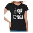 thumbnail image 1 of Awkward Styles I Love Someone with Autism Shirt for Women Autism Awareness Puzzle Shirt Women Autism Awareness Shirts Women's Autism T Shirt Autism Awareness Gifts for Her Autistic Pride Gifts, 1 of 4