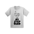 thumbnail image 1 of Awkward Styles I Love my Step Dad Infant Shirt Kids T Shirt for Girls Shirts for Boys Step Parents Gifts I Love my Dad Clothing Lovely Infant Shirt Original Collection Best Parents Gifts Kids T Shirt, 1 of 4