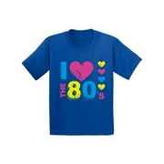 Awkward Styles I Love The 80's Kids Shirt 80's Love Tshirt Kids 80's T Shirt 80's Party Shirts for Boys 80's Kids Costumes I Love The 80's Party T-Shirt I Love The 80's Gifts for Girls 80's Shirt