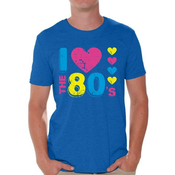 Awkward Styles I Love The 80's Shirt for Men 80's Love Tshirt Men's 80's T Shirt 80's Party Shirts for Men 80's Men's Costumes I Love The 80's Party T-Shirt I Love The 80's Gifts for Him 80's Shirt