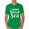 thumbnail image 1 of Awkward Styles I Need Vitamin Sea Shirt Vacation Shirts for Men Funny Summer Outfit Beach Party Gifts for Him Vacay Mode Tshirt Summer Beach T-Shirt Funny Gifts for Summer Summer Party Outfit, 1 of 4