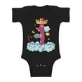 thumbnail image 1 of Awkward Styles I am One Bodysuit First B-Day Party for Girls Baby Bodysuit Short Sleeve Girls Gifts for 1 Year Old Baby Girl One Piece for Baby Girl Lovely Baby Girl One Piece Cute Bodysuit for Girl, 1 of 4