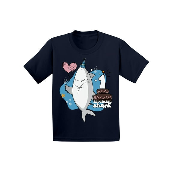 Awkward Styles I am One T-shirt for Infants Shark Shirts for Boys First Birthday Party Shark Lovers Shark Party Shark T Shirts for Girls Gifts for 1 Year Old Children First B Day T-Shirt for Kids