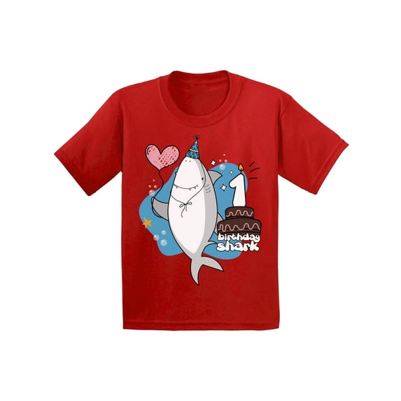 Awkward Styles I am One T-shirt for Infants Shark Shirts for Boys First Birthday Party Shark Lovers Shark Party Shark T Shirts for Girls Gifts for 1 Year Old Children First B Day T-Shirt for Kids
