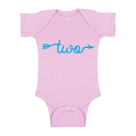 Awkward Styles I am Two Bodysuit Second Birthday One Piece Cute Baby Gifts Blue Clothes Funny One Piece Blue Arrow Bodysuit Birthday Baby Bodysuit Short Sleeve Gifts for 2 Year Old Birthday Gifts