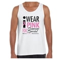 thumbnail image 1 of Awkward Styles I Wear Pink For Someone Special Tank Top Cancer Ribbon Tank Top Cancer Support Tank Top Cancer Tank Top Breast Cancer Awareness I Wear Pink For Someone Special Men's Tank Top, 1 of 4