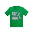 thumbnail image 1 of Awkward Styles I Wear Pink For Someone Special Kids Shirt Breast Cancer Support T Shirt for Children Cancer Shirt for Kids Breast Cancer Awareness Shirt Pink Ribbon T-Shirt Pink Youth Shirt, 1 of 4