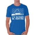 thumbnail image 1 of Awkward Styles I'd Rather be Hunting Men's T Shirt Hunting Clothes for Him I Would Rather be Hunting Shirt for Boyfriend Hunting Lovers Gifts Hunter T Shirt for Dad I Love Hunting Shirt for Men, 1 of 4