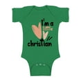 thumbnail image 1 of Awkward Styles I'm a Little Christian Bodysuit for Newborn Baby Birthday Gifts for 1 Year Old Cute Baby Boy Baby Girl Religious Clothing Gifts for God Lover Christian One Piece Top, 1 of 4