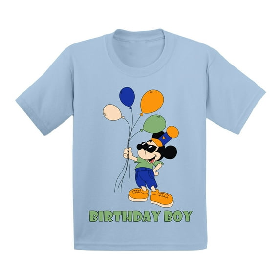 Awkward Styles Infant Shirt Minnie Steamboat Willie Baby Mickey Birthday Boy Tshirt for Girls Age 1 to 2 Cotton T-shirts 6M 12M 18M 24M Graphic Tee