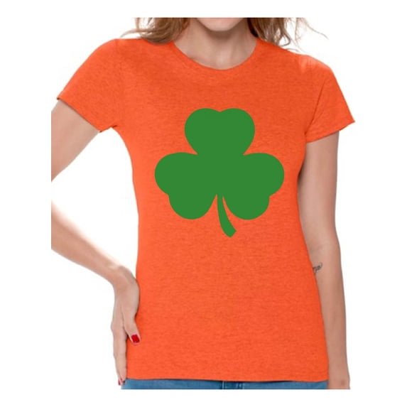 Awkward Styles Irish Clover Shirt Womens St. Patricks Day Shirt Irish Pride St Patricks Day Tee Irish Gifts for Her St Paddy's Day Outfit Lucky Shamrock Shirts for Women Irish American Shamrock Shirt