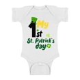 thumbnail image 1 of Awkward Styles Irish Day Baby Bodysuit My First St Patrick's Day Romper Paddys Day, 1 of 4