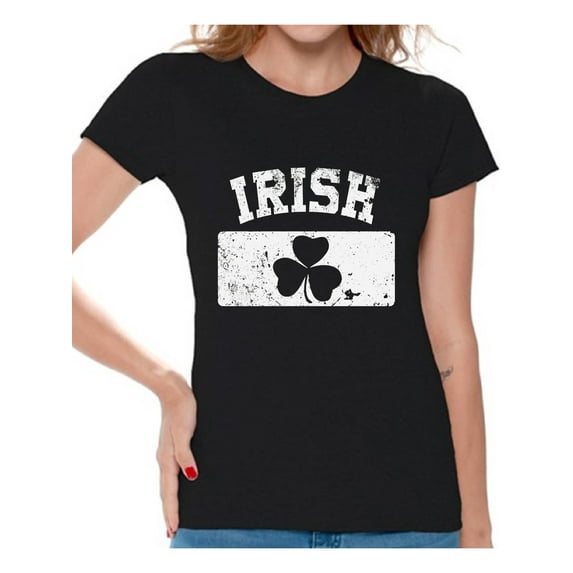 Awkward Styles Irish Shirt St. Patricks Day Ireland T-Shirt Irish Shirt Women St Patrick's Day Shirt for Women Irish Green Shamrock Shirt St Patricks Day Gifts Irish Gift Ideas for Women