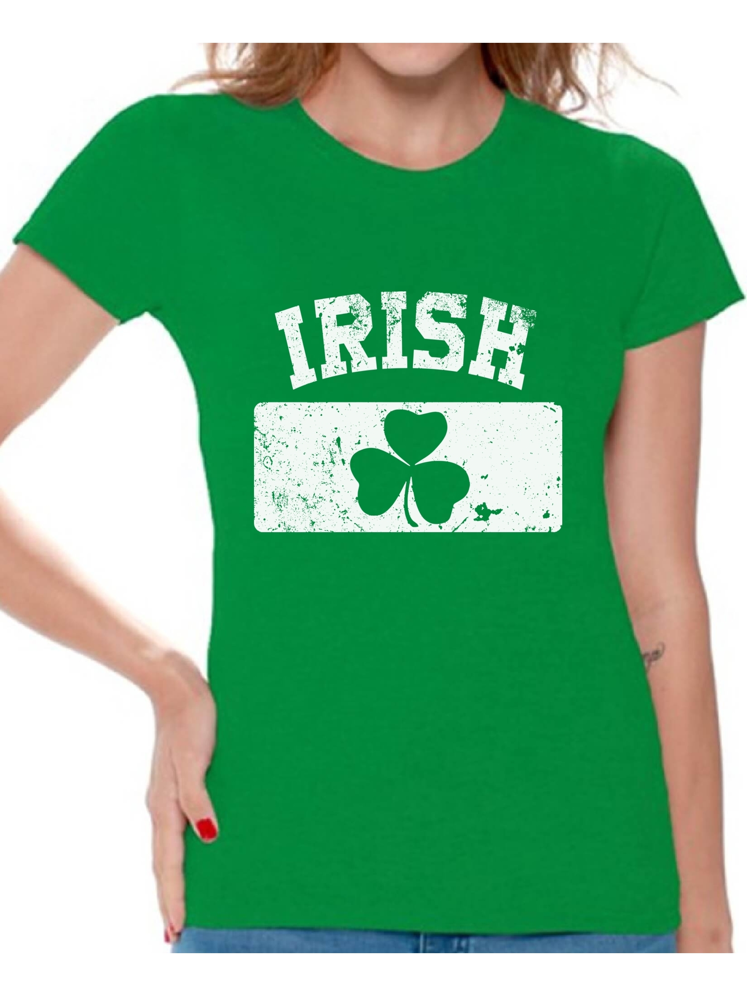 Awkward Styles Irish Shirt St. Patricks Day Ireland T-Shirt Irish Shirt Women St Patrick's Day Shirt for Women Irish Green Shamrock Shirt St Patricks Day Gifts Irish Gift Ideas for Women - image 1 of 4