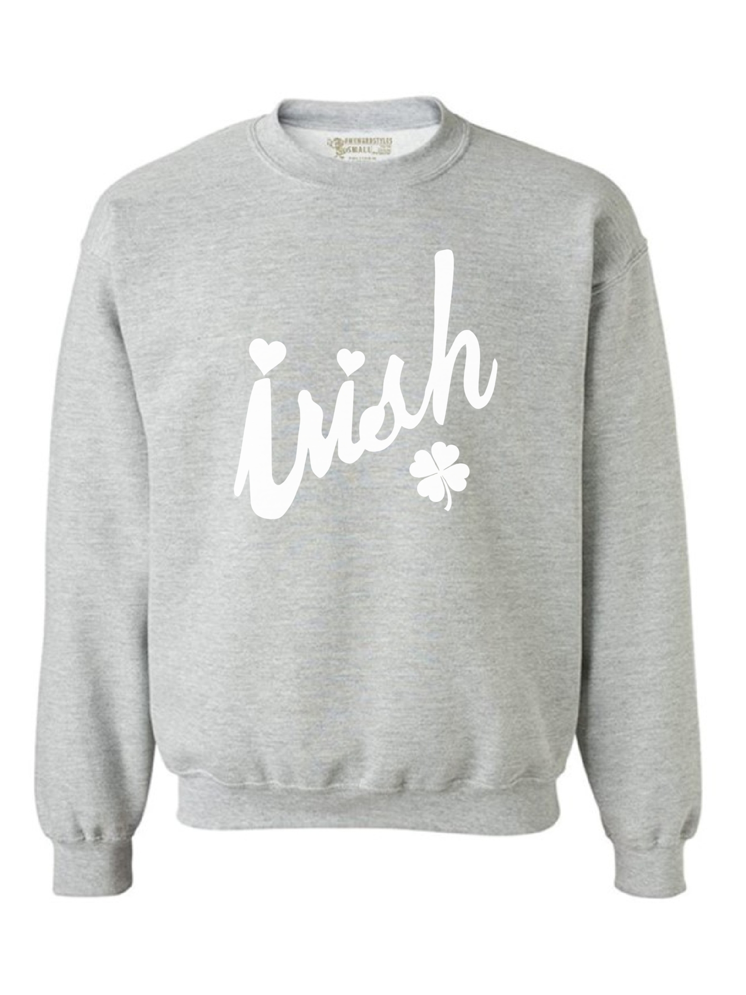 Awkward Styles Irish Sweatshirt St. Patrick's Day Gifts Four Leaf Clover Sweater Lucky Sweatshirt Irish Gifts for Men Lucky Clover Sweater for Women St. Patricks Sweater Irish Clover Sweatshirt - image 1 of 5