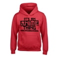 thumbnail image 1 of Awkward Styles It's An Anime Thing You Wouldn't Understand Hoodies for Kids Anime Fans Hooded Youth Sweatshirt Animation Fans, 1 of 4