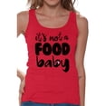 thumbnail image 1 of Awkward Styles It's Not a Food Baby Tank Top for Women Pregnancy Clothes Tank Top for Ladies Womens Baby Announcement Tanks I'm Pregnant Shirts Pregnancy T-Shirt for Her Pregnancy Reveal Shirt, 1 of 4