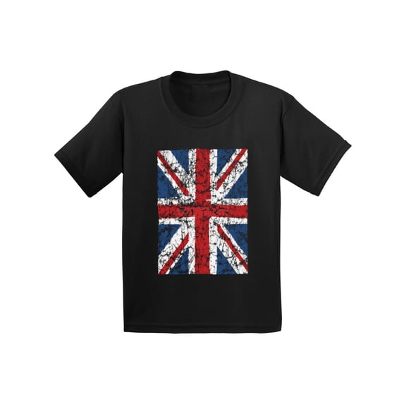 Awkward Styles Union Jack Flag Youth T Shirt Union Jack Kids Shirt English Shirt I Love England Shirt New England T Shirt Cute Shirt for Girls Boys T Shirt Kids Clothing United Kingdom Gifts