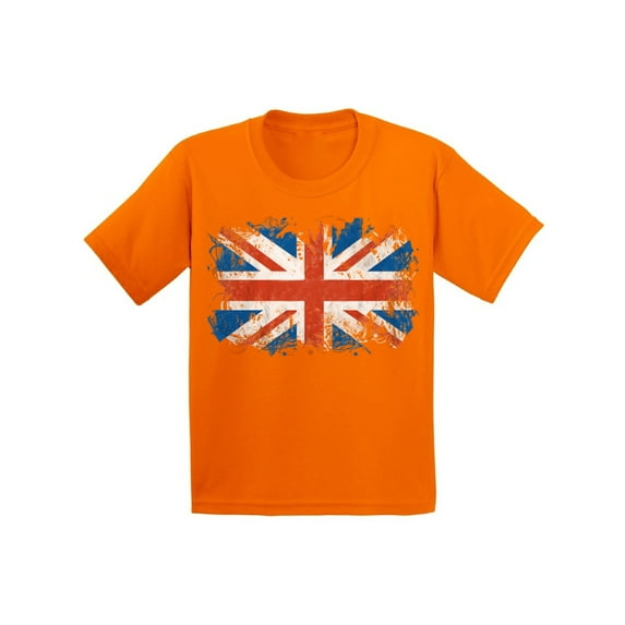 Awkward Styles Jack Flag Youth T Shirt Union Jack Kids T-Shirt English Shirt I Love England Shirt New England T Shirt Cute Shirt for Girls Boys T Shirt Kids Clothing United Kingdom Gifts