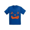 thumbnail image 1 of Awkward Styles Jack-O'-Lantern Pumpkin Tshirt Halloween Shirts for Kids Holiday Gifts Halloween Pumpkin Shirt Dia de los Muertos Tshirt Pumpkin Face T Shirt Trick or Treat Kids Shirt Halloween Party, 1 of 4