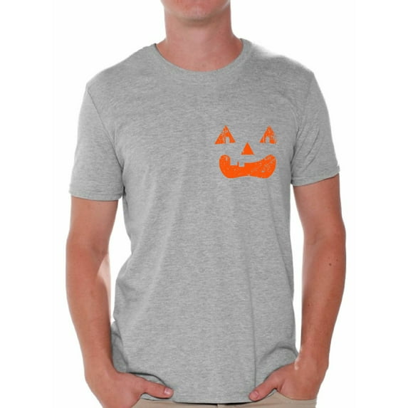 Awkward Styles Jack-O'-Lantern Tshirt Men's Halloween Shirt Spooky Gifts for Halloween Jack-O'-Lantern Pumpkin T-Shirt Scary Halloween Outfit Halloween Pumpkin T-Shirt Halloween Shirts for Men