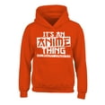 thumbnail image 1 of Awkward Styles Japanese Anime Hoodies for Kids It's an Anime Thing You Wouldn't Understand Hooded Youth Sweatshirt Japanese Animation Manga Gifts, 1 of 4