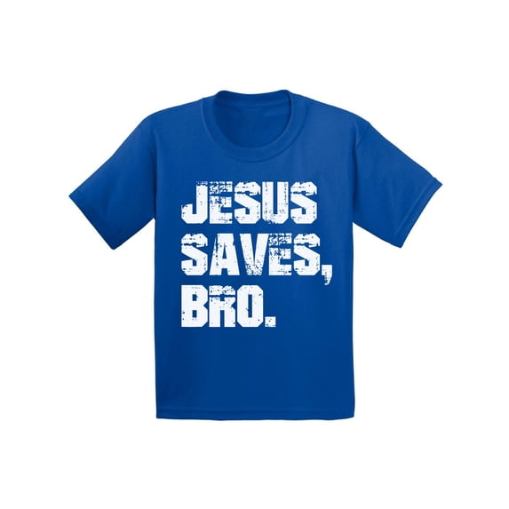 Awkward Styles Jesus Saves Bro Infant Shirts Jesus Shirt for Kids Christian T Shirt for Boys Shirts for Girls Jesus T-Shirt for Children Christian Gifts Christ Clothes Jesus Saves Bro Shirt for Kids