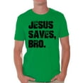 thumbnail image 1 of Awkward Styles Jesus Saves Bro Shirt for Men Black Mens Shirts Christian Clothes for Men Jesus Christ is the Lord Christian Birthday Gifts Jesus Shirts Jesus Clothing Jesus Saves Bro Mens Shirt, 1 of 4