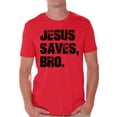 thumbnail image 1 of Awkward Styles Jesus Saves Bro Shirt for Men Black Mens Shirts Christian Clothes for Men Jesus Christ is the Lord Christian Birthday Gifts Jesus Shirts Jesus Clothing Jesus Saves Bro Mens Shirt, 1 of 4