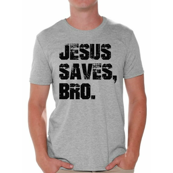 Awkward Styles Jesus Saves Bro Shirt for Men Black Mens Shirts Christian Clothes for Men Jesus Christ is the Lord Christian Birthday Gifts Jesus Shirts Jesus Clothing Jesus Saves Bro Mens Shirt