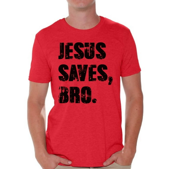 Awkward Styles Jesus Saves Bro T Shirt for Men Black Mens Shirts Christian Clothes for Men Jesus Christ is the Lord Christian Birthday Gifts Jesus Shirts Jesus Clothing Jesus Saves Bro Mens Shirt