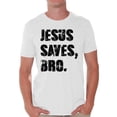 thumbnail image 1 of Awkward Styles Jesus Saves Bro T Shirt for Men Black Mens Shirts Christian Clothes for Men Jesus Christ is the Lord Christian Birthday Gifts Jesus Shirts Jesus Clothing Jesus Saves Bro Mens Shirt, 1 of 4