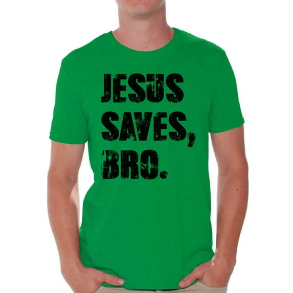 Awkward Styles Jesus Saves Bro T Shirt for Men Black Mens Shirts Christian Clothes for Men Jesus Christ is the Lord Christian Birthday Gifts Jesus Shirts Jesus Clothing Jesus Saves Bro Mens Shirt