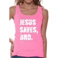 thumbnail image 1 of Awkward Styles Jesus Saves Bro Tank Top for Women Christian Clothes for Ladies Jesus Womens T-Shirt Christian Gifts Jesus Tank Top Jesus Clothing Jesus T Shirt for Her Jesus Saves Bro Ladies Shirt, 1 of 4