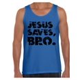 thumbnail image 1 of Awkward Styles Jesus Saves Tank Top Shirt for Men Black Mens Tanks Clothes for Men Jesus Christ is the Lord Christian Birthday Gifts Ideas Jesus Shirts Jesus Clothing Jesus Saves Bro Mens Shirt, 1 of 4