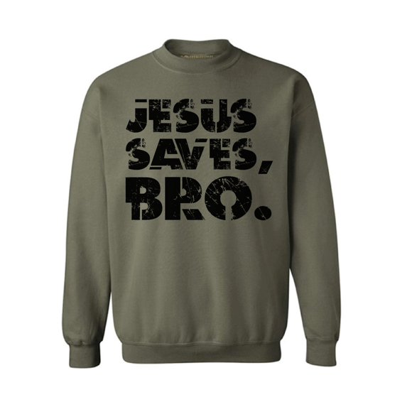 Awkward Styles Jesus Saves Unisex Crewneck Black Crewneck for Her Jesus Clothes Jesus Crewneck for Women Jesus Oversized Sweater for Men Christian Gifts Jesus Saves Bro Outfit for Men and Women