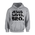 thumbnail image 1 of Awkward Styles Jesus Saves Unisex Hoodie Black Hoodie for Him Jesus Clothes Jesus Hoodie for Women Jesus Oversized Sweater for Men Christian Gifts Jesus Saves Bro Unisex Outfit for Men and Women, 1 of 5