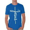 thumbnail image 1 of Awkward Styles Jesus T Shirt for Men Christian Mens Shirts Church Tshirt for Men Christian Gifts Jesus Shirts Jesus Clothing Collection for Men, 1 of 4