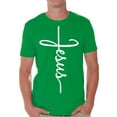 thumbnail image 1 of Awkward Styles Jesus T Shirt for Men Christian Mens White Shirts Jesus T-Shirt Christian Clothes for Men Jesus Clothing Collection for Men, 1 of 4