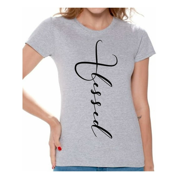 Awkward Styles Jesus T Shirt for Women Church T-shirt for Women Jesus Shirts Christian Clothing Collection for Her