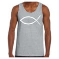 thumbnail image 1 of Awkward Styles Jesus Tank Top for Men Christian Shirts Christian Fish Clothes for Men Team Jesus Tank Top Fish Tshirt for Men Christian Gifts Jesus Shirts Jesus Clothing Collection for Men, 1 of 4