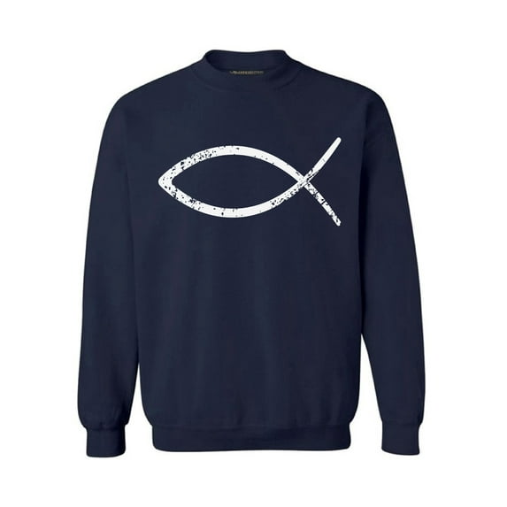 Awkward Styles Jesus Unisex Crewneck Christian Crewneck for Him Fish Clothes Collection Jesus Crewneck for Women Jesus Sweater for Men Christian Gifts for Her Jesus Outfit for Men and Women