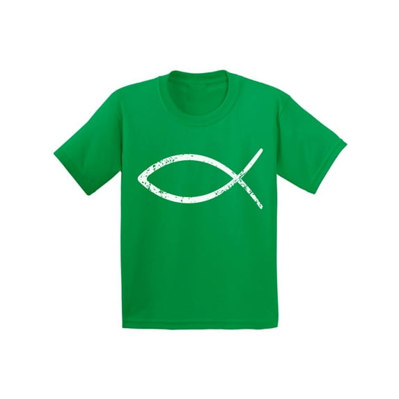 Awkward Styles Jesus Youth Shirt Fish Shirt for Kids Christian T Shirt for Boys Christian Shirts for Girls Jesus T-Shirt for Children Christian Gifts for Little One Jesus Clothing for Children