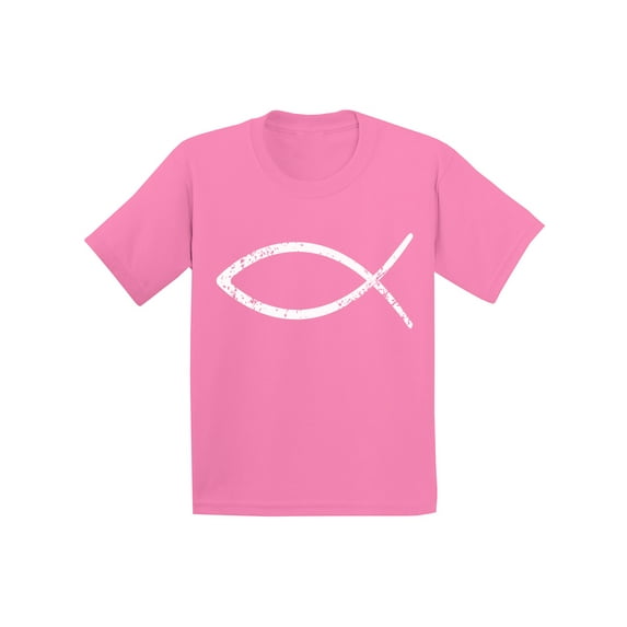 Awkward Styles Jesus Youth Shirt Fish Shirt for Kids Christian T Shirt for Boys Christian Shirts for Girls Jesus T-Shirt for Children Christian Gifts for Little One Jesus Clothing for Children