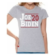 Awkward Styles Joe Biden Women T Shirt USA Vote for Joe Biden 2020 Elections Ladies Clothing USA T Shirt Political Clothing Joe Biden for America USA President Elections 2020 Women Shirts