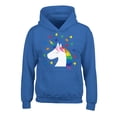 thumbnail image 1 of Awkward Styles Kid's Autism Hoodies for Girls Multicolored Unicorn Hooded Youth Sweatshirt for Boys, 1 of 4