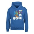 thumbnail image 1 of Awkward Styles Kid's Autism Hoodies for Girls My Sister Is Special Hooded Youth Sweatshirt for Boys, 1 of 4