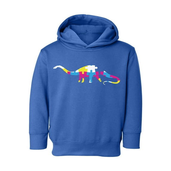 Awkward Styles Kid's Autism Toddler Hoodie for Girls Dinosaur Puzzle Hooded Sweatshirt for Boys