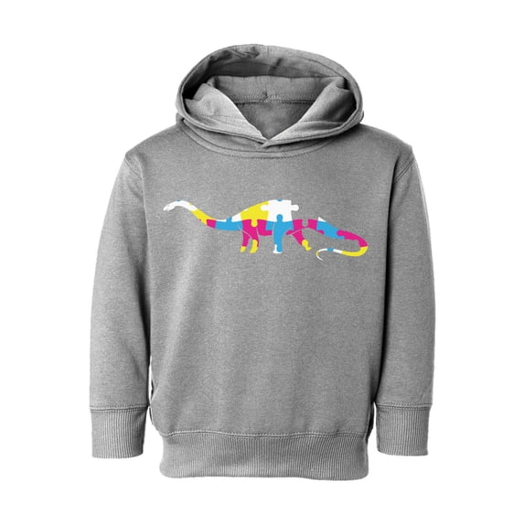 Awkward Styles Kid's Autism Toddler Hoodie for Girls Dinosaur Puzzle Hooded Sweatshirt for Boys