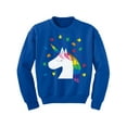 thumbnail image 1 of Awkward Styles Kid's Autism Youth Sweatshirt for Girls Boys Multicolored Unicorn Crewneck Tops, 1 of 4